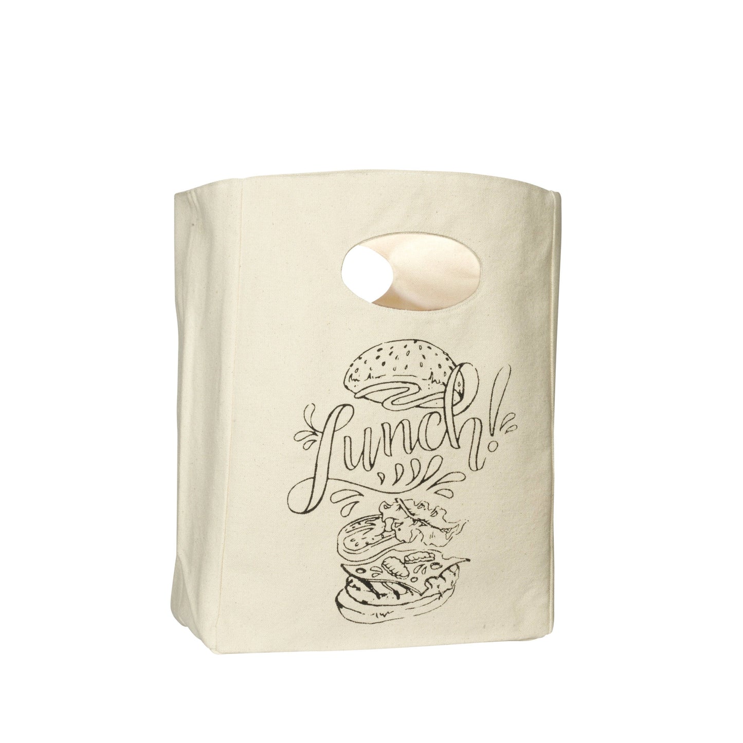 Organic Cotton Lunch Tote Bag
