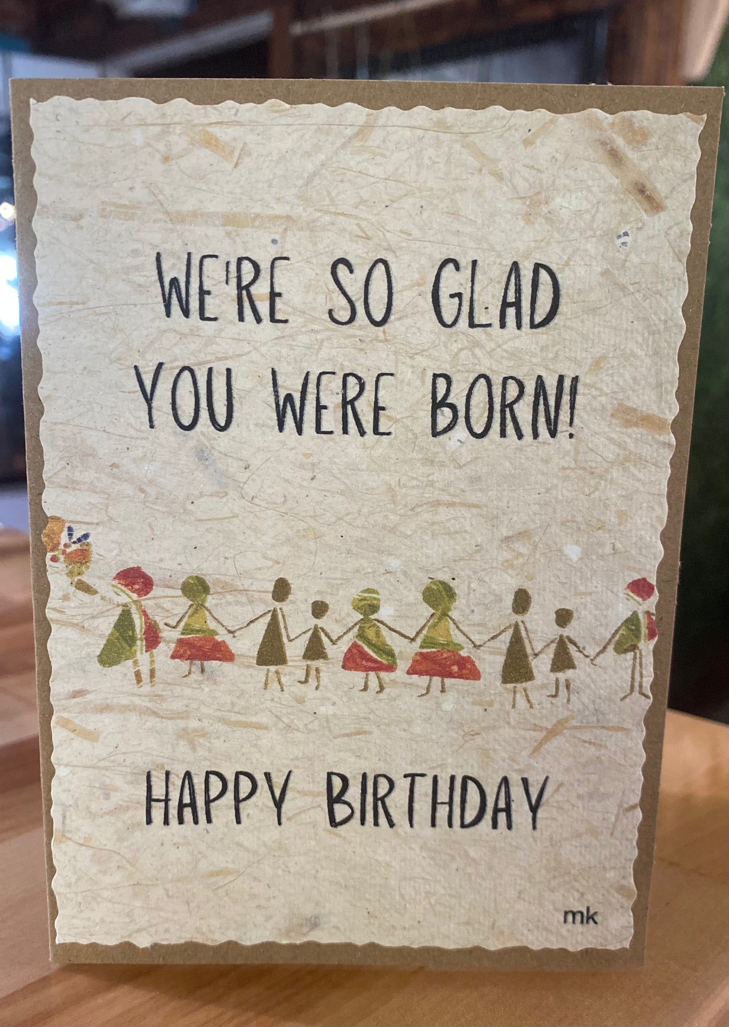 Banana Paper Birthday Cards