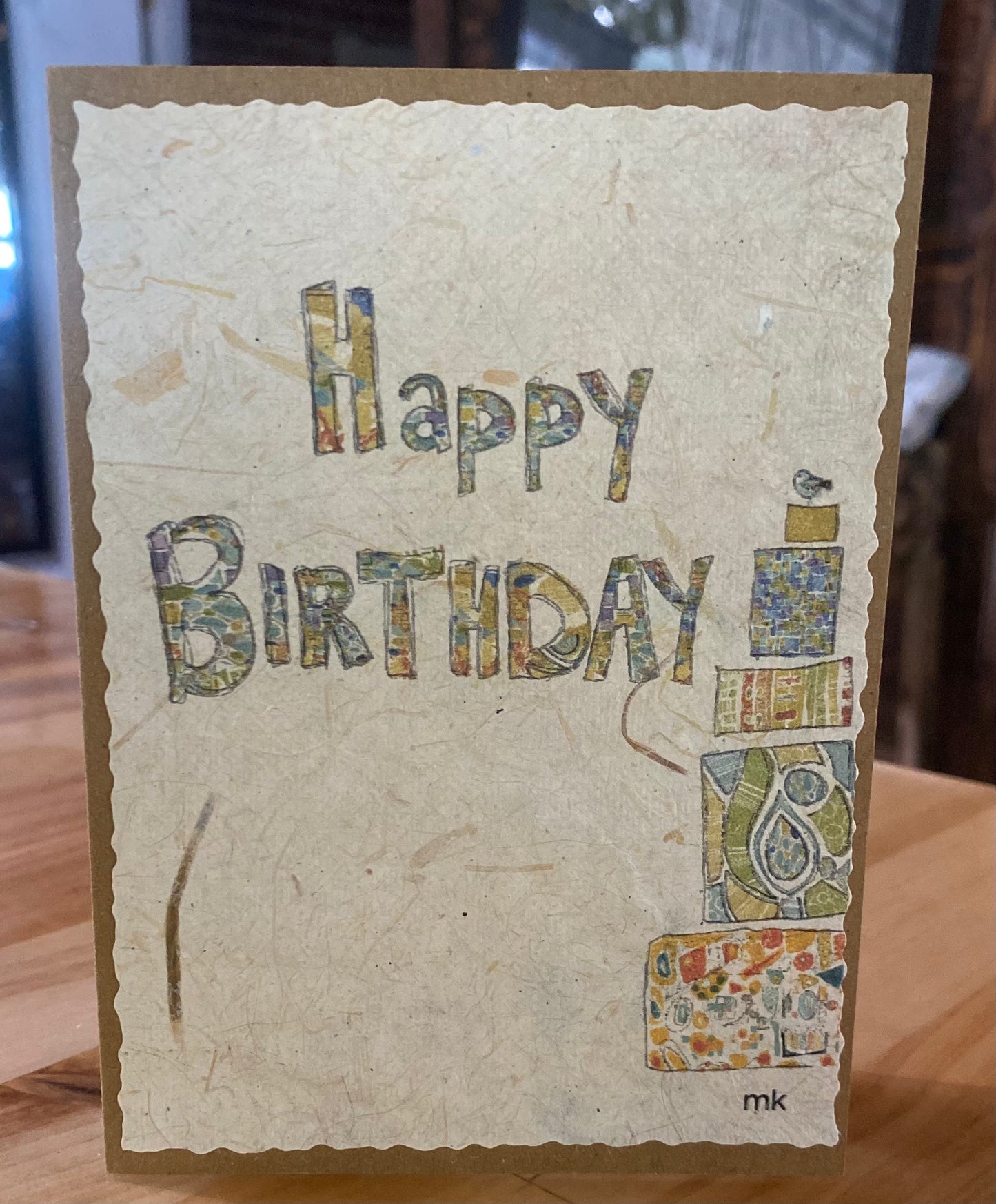 Banana Paper Birthday Cards