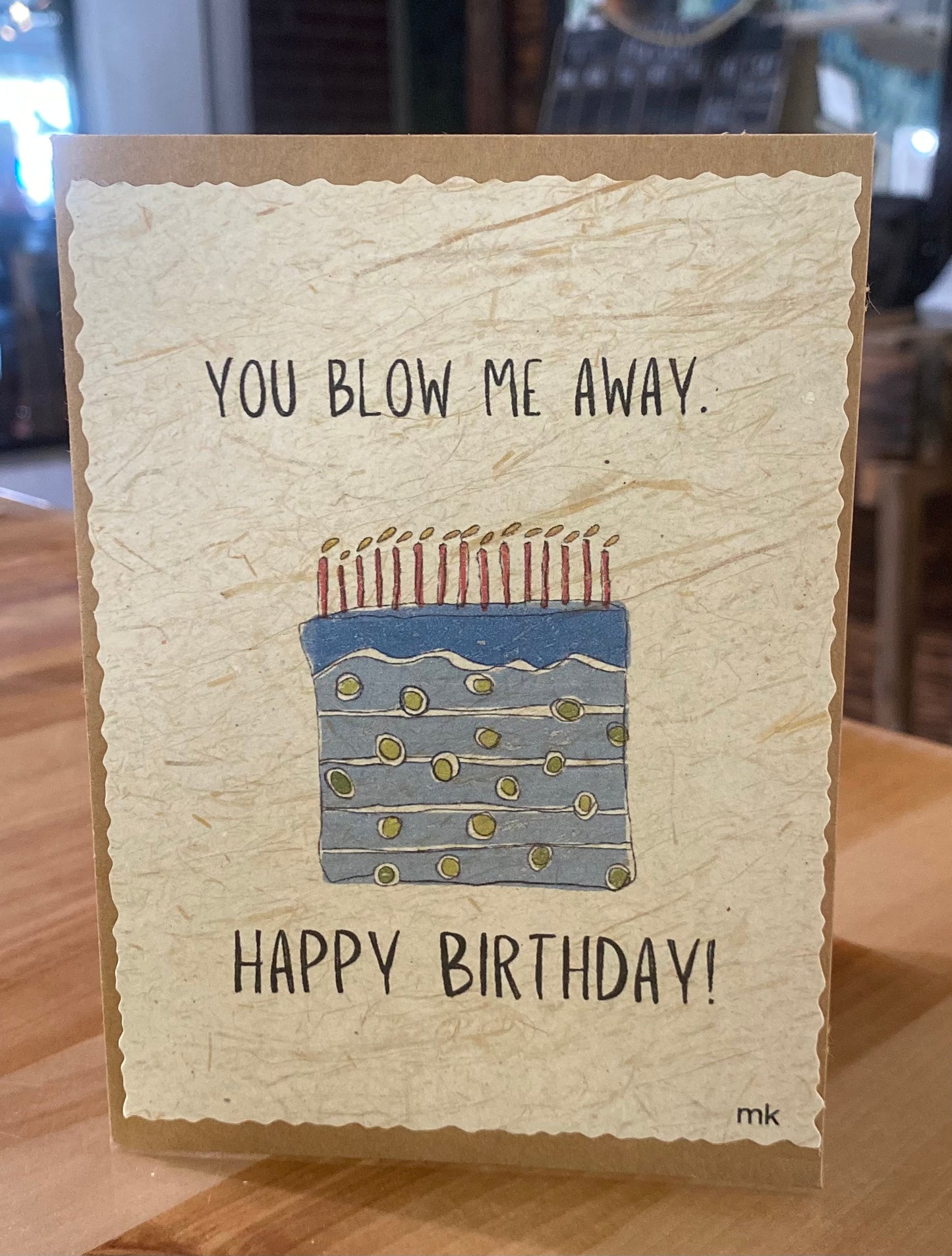 Banana Paper Birthday Cards