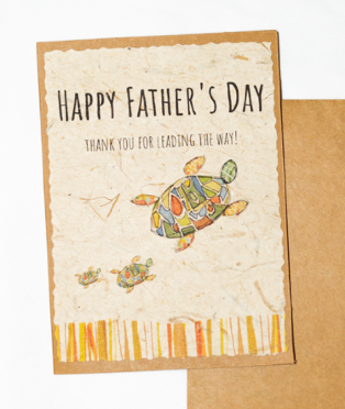 Banana Paper Card- Fathers Day