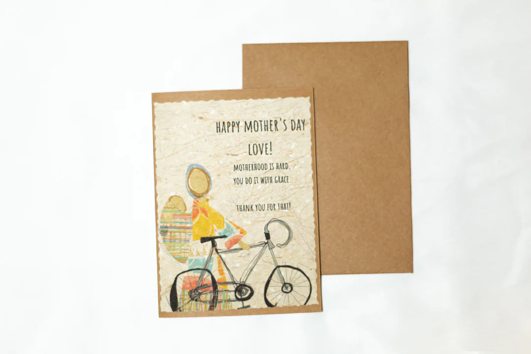 Banana Paper Card - Mothers Day