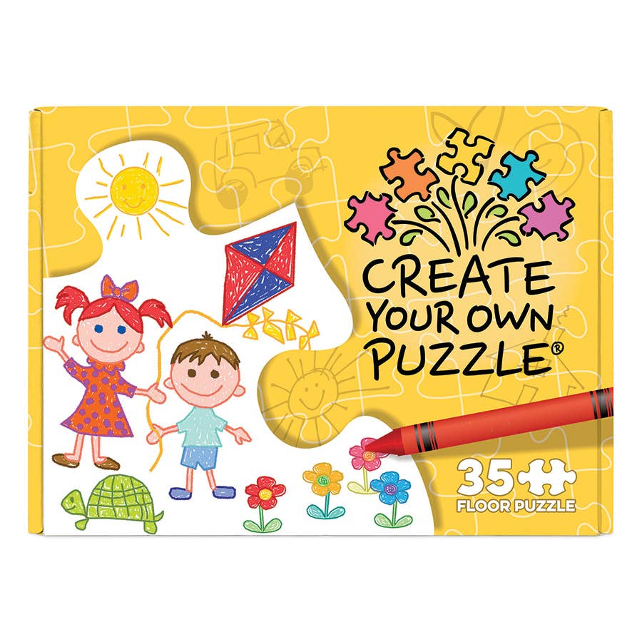 Create Your Own (35pc) Floor Puzzle - Ages 3+