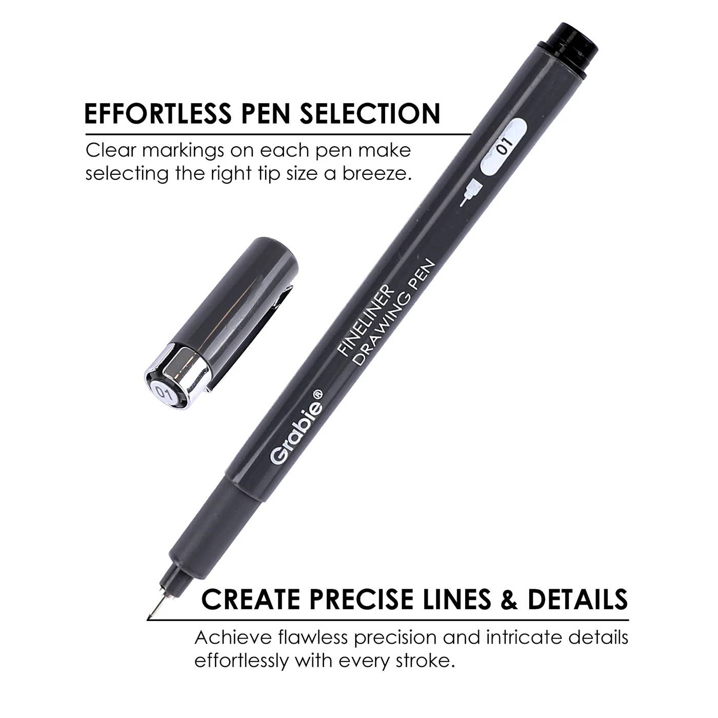 Fineliner Drawing Pen Set Of 12