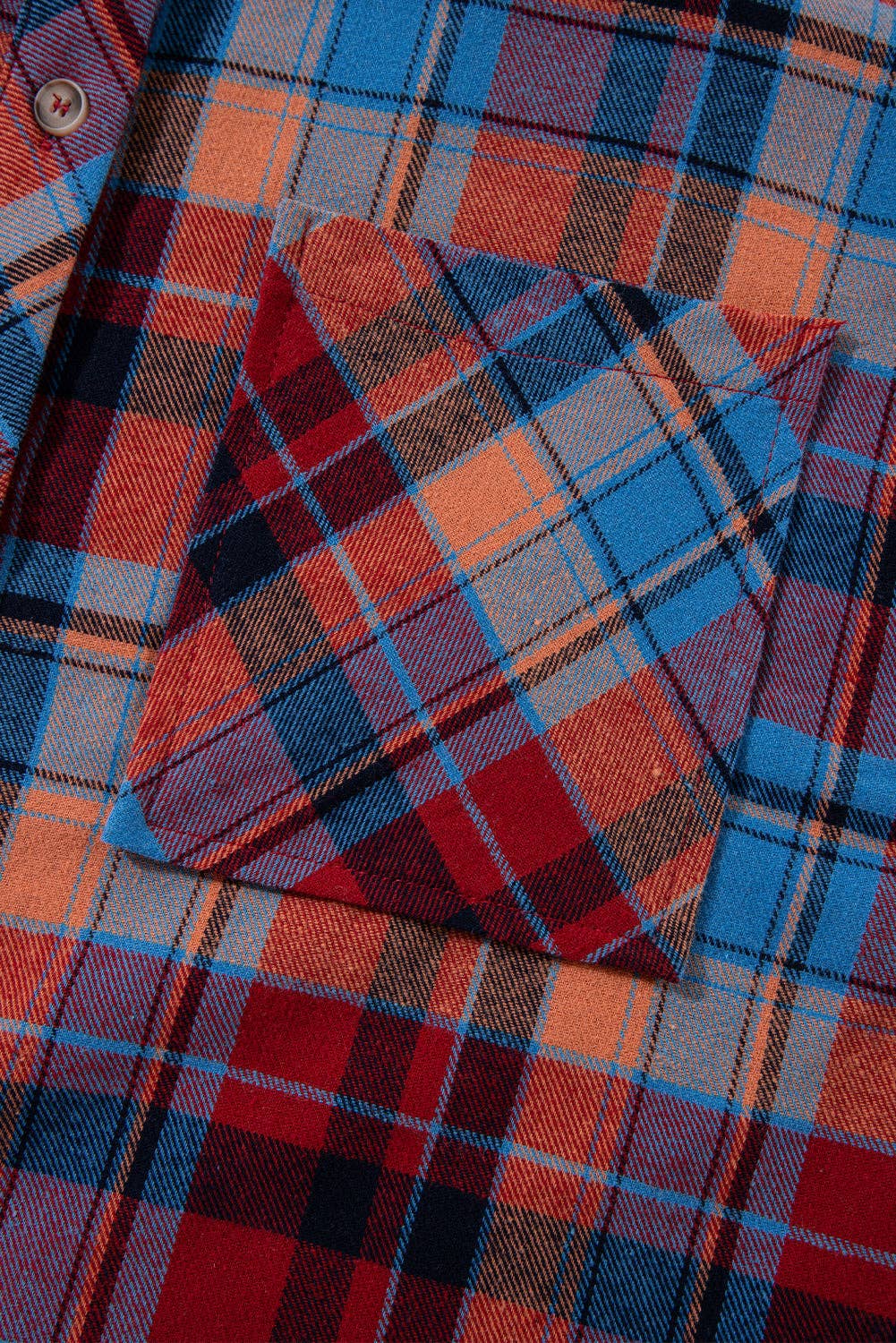 Retro Plaid Button-Down Shacket – Casual Western Layering Piece