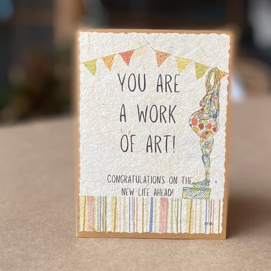 Banana Paper New Baby Cards
