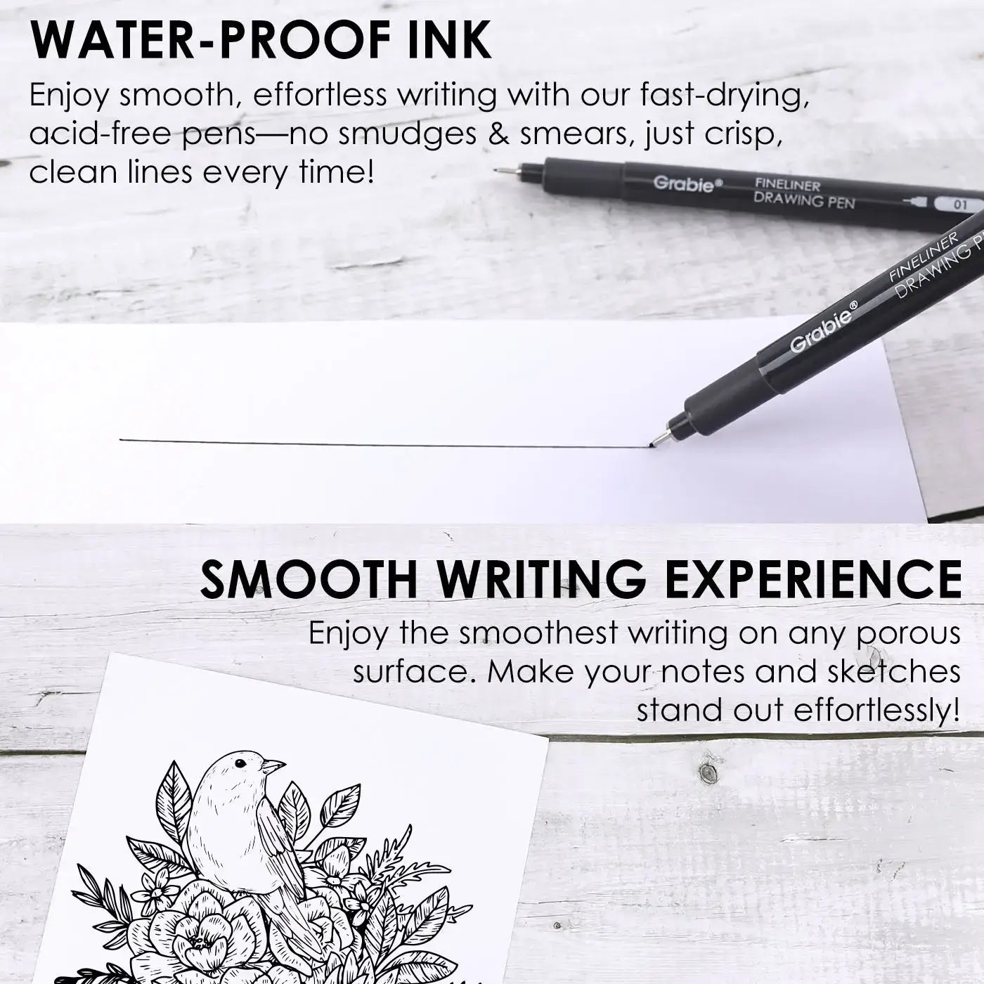 Fineliner Drawing Pen Set Of 12