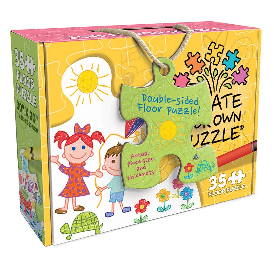 Create Your Own (35pc) Floor Puzzle - Ages 3+