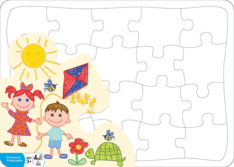 Full Display - Create Your Own 20pc Puzzle: 10"x14"