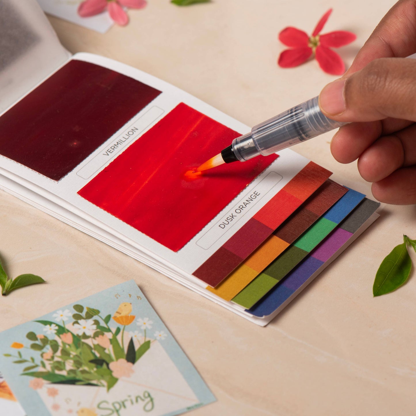 Original Colorsheets 16 | Travel Watercolor Set | Art Gift