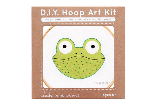 Froggie - Hoop Art Kit