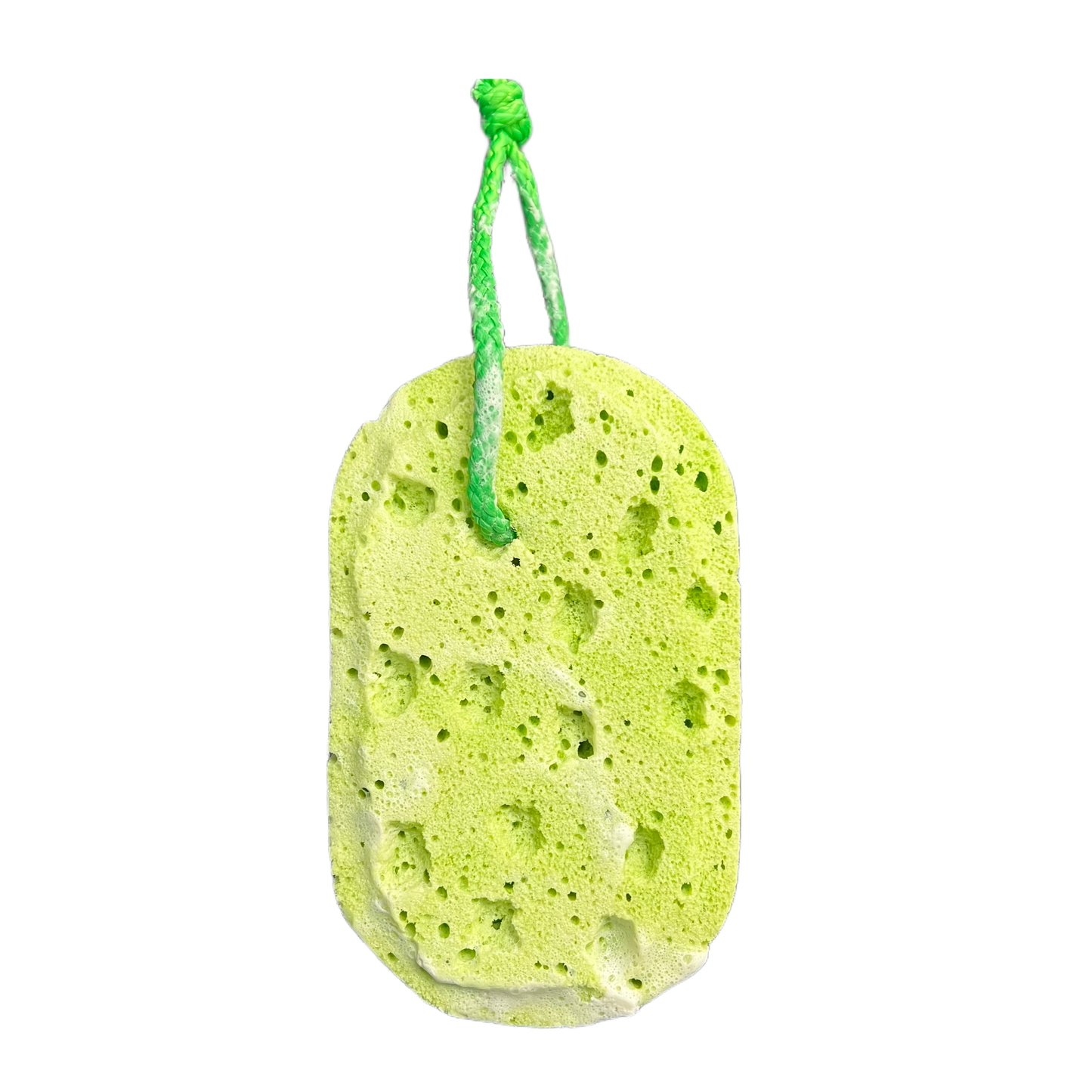 Coconut Lime Soapy Scrubbie