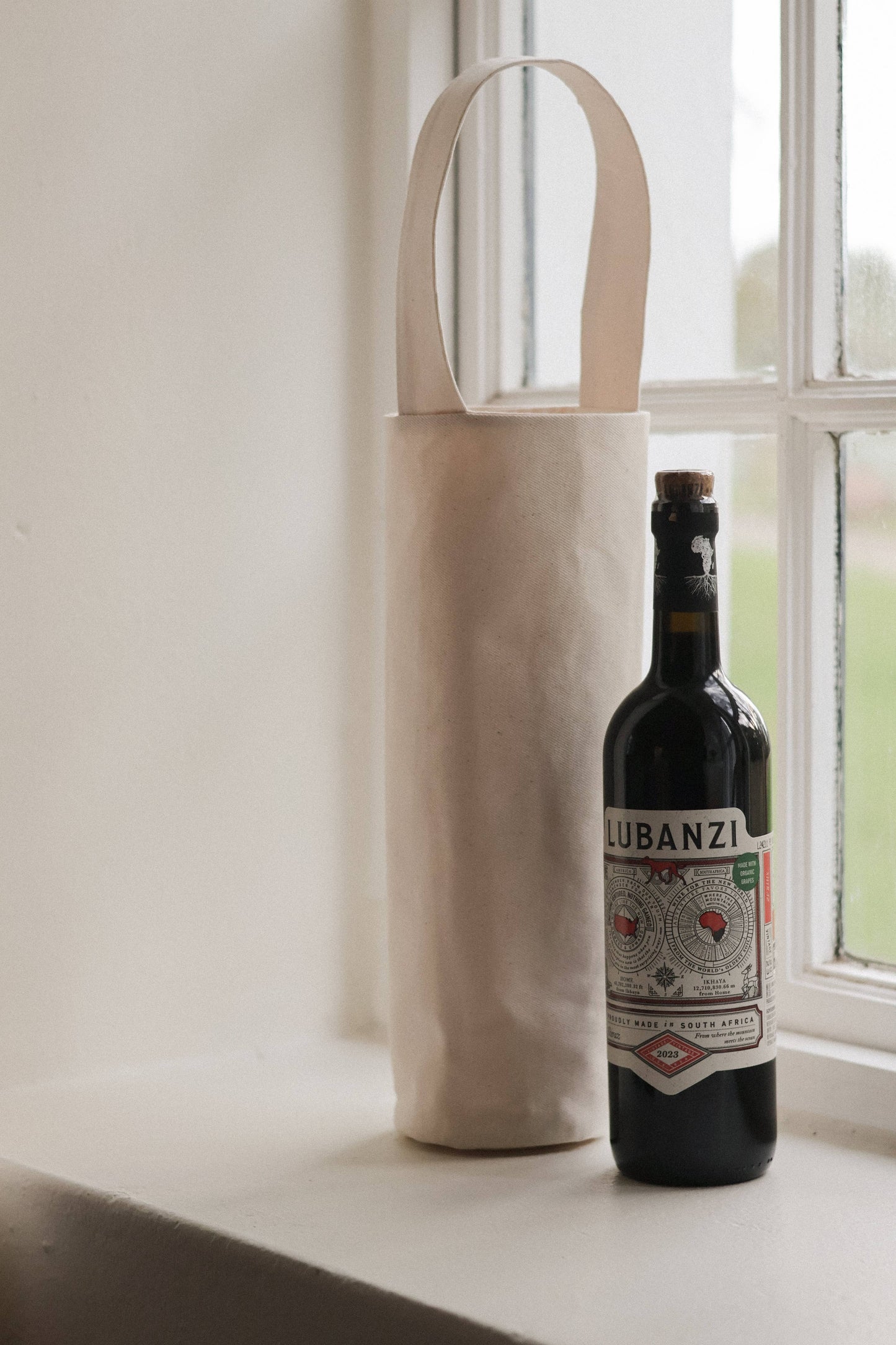 Ethically Made Wine Bag | Reusable | Made By Women