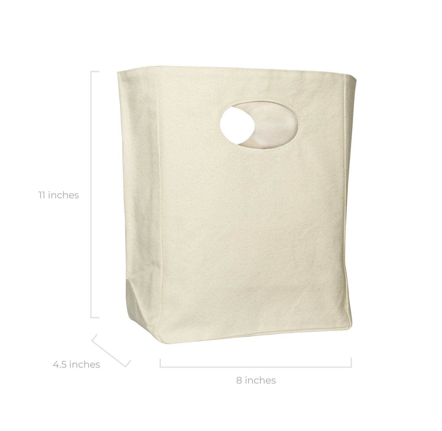 Organic Cotton Lunch Tote Bag