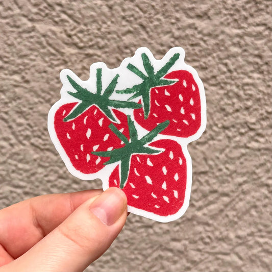 Strawberry Sticker