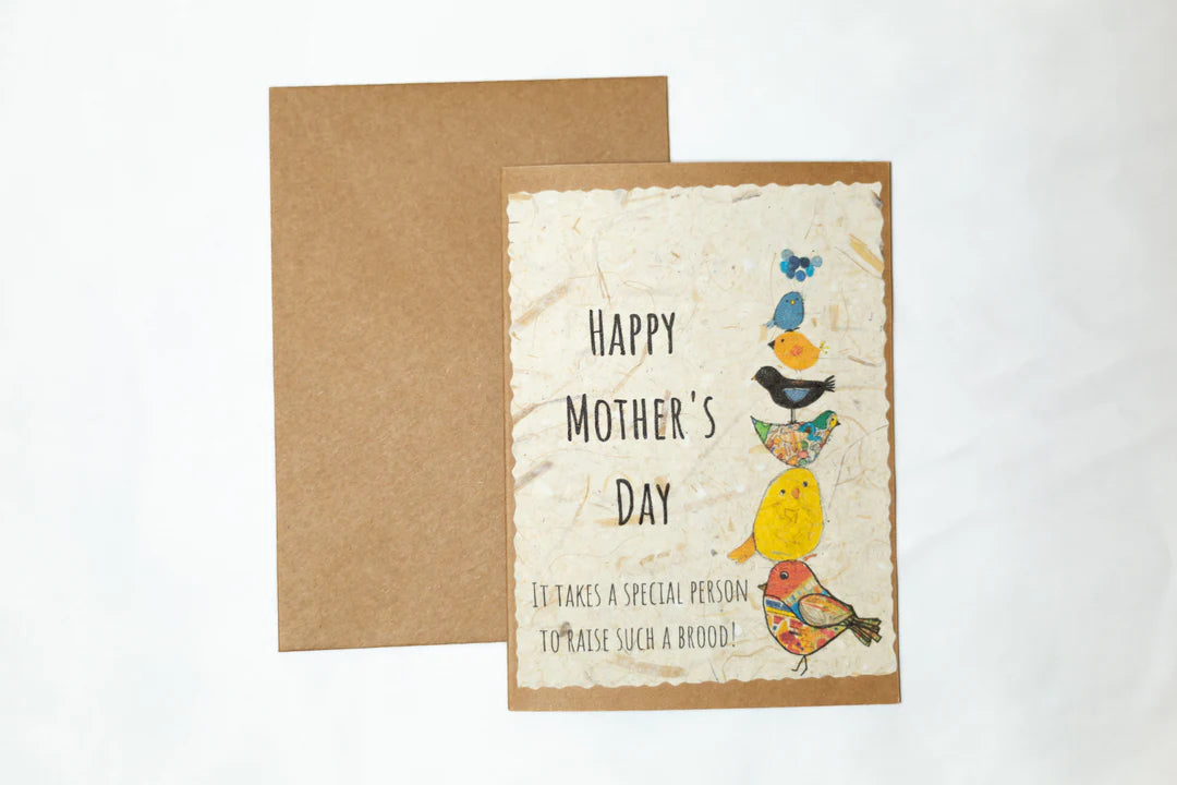 Banana Paper Card - Mothers Day